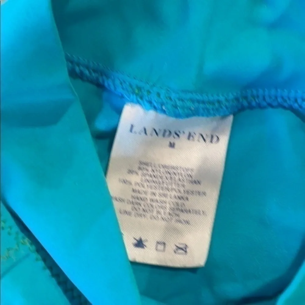Lands end tops 12-14 bundle shorts and 2. Swim shirts